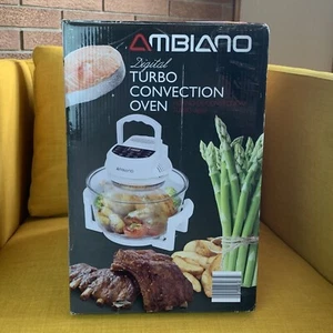 Ambiano Turbo Convection Oven 51359 Glass Cooker Bake Broil Grill Steam Roast - Picture 1 of 5