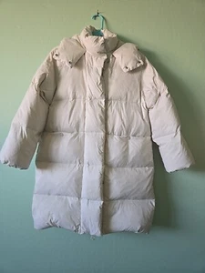 ZARA Girls Long Down Puffer Coat 13-14 years - Picture 1 of 8