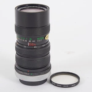 VIVITAR 70-100mm f/3.8 CLOSE FOCUS ZOOM LENS Fit CANON FD - PARTS OR REPAIR #L4 - Picture 1 of 7