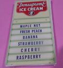 Ice Cream Menu poster 1:12 dollhouse miniatures NOW TRACKABLE