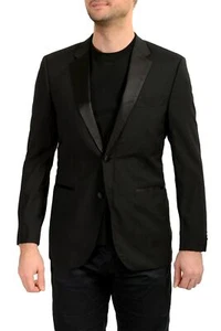 Hugo Boss Men's "The Stars75/Glamour3" 100% Wool Tuxedo Blazer US 36R IT 46R - Picture 1 of 5