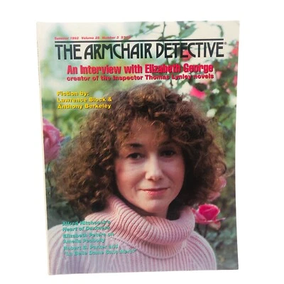 The Armchair Detective Summer 1992 Vol 25 No 3 Elizabeth George Interview - Image 1 of 4
