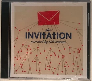 The Invitation ~ Narrated by Rick Warren ~ 15 Track CD ~ Factory Sealed - Picture 1 of 2