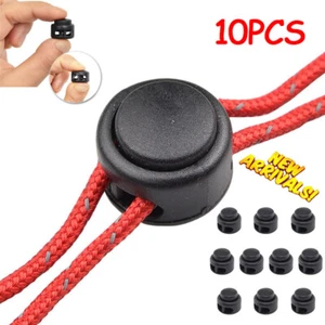 10x Bloqueo de cable 5,5 mm Palanca Tapón Clips Abrazadera Cordón Hebilla Resorte Captura EE. UU. - Imagen 1 de 12