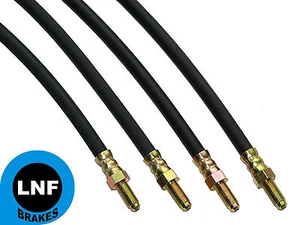 Triumph TR7 TR8 Brake Hose Set X4 Front Rear 75 76 77 78 79 80 81 1975-1981 - Picture 1 of 1