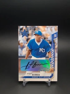 2001 Leaf Rookies & Stars Rookie Auto Angel Berroa #215 Auto RC - Picture 1 of 2