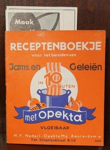 Anne Frank WW2 Het Achterhuis Amsterdam / Dutch Opekta Recipes/Cook Book Otto - Imagen 1 de 4