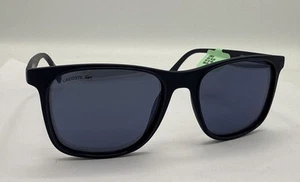 LACOSTE L882S Men’s Square Sunglasses 424 BLUE 55-18-145 #3 With Case NWT - Picture 1 of 6