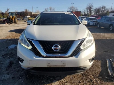 Conjunto de faros derechos usados se adapta a: Nissan Murano 2017 cromo halógeno carcasa superior Foto 1 de 4