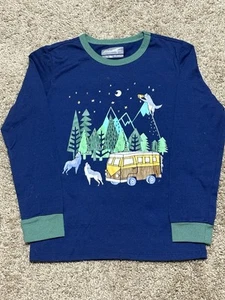 Boys Eddie Bauer Sleepwear Long Sleeve Shirt - Small - Picture 1 of 2