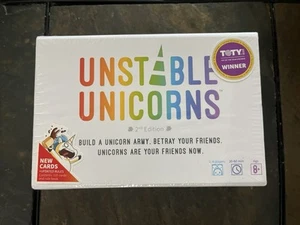 Unstable Unicorns: Build A Unicorn Army, Betray Your Friends! 2nd Edition Sealed - Picture 1 of 2