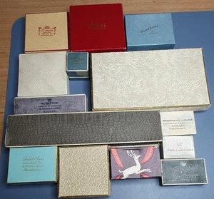 RESTPOSTEN X 14 VINTAGE SCHMUCKVITRINEN AUS KARTON - Bild 1 von 9
