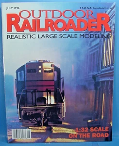 OUTDOOR RAILROADER MAGAZINE VOLUME 6 NUMBER 3 JUNE/JULY 1996 TOC SHOWN - Picture 1 of 2