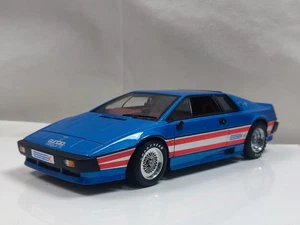 Autoart 1/18 1980 lotus Esprit Turbo Essex Special Edition Blue Model Car - Picture 1 of 10