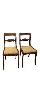 Tell City Furniture Mahogany Dining Chair Set (2) - Picture 1 of 6