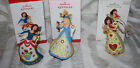 3 Hallmark Angels Around the World Ornaments AMERICA, GERMANY, ENGLAND In Boxes