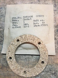 For Jeep MB GPW NOS Fuel Tank Sending Unit Gasket G-503 - Foto 1 di 2