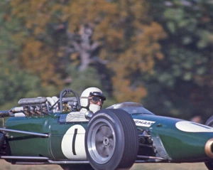 1967 Driver JACK BRABHAM Glossy 8x10 Photo Formula 1 US Grand Prix Poster Print - Picture 1 of 1