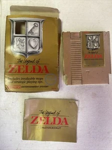 The Legend of Zelda - NES Nintendo - komplett/CIB mit Box & Handbuch - Kreissiegel - Bild 1 von 5