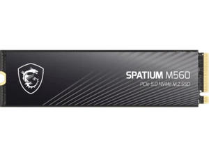 MSI SPATIUM M560 PCIe 5.0 NVMe M.2 1TB Solid State Drive (SSD) - SM560N1TB - Picture 1 of 5