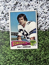 1975 Topps Walt Garrison #341 EX Condition Low Cost Shipping 