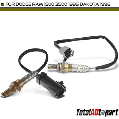 Sensor de oxígeno O2 2 piezas para Dodge Ram 1500 3500 1995 Dakota 1996 aguas arriba y aguas abajo Foto 1 de 4