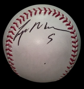 LOGAN MORRISON HAND SIGNED AUTO RAWLINGS MLB BASEBALL JSA COA JD 93024 - Picture 1 of 7