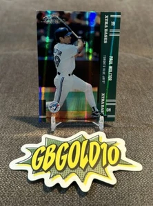 2005 Donruss Playoff Baseball Paul Molitor /50 Xtra Bases Green - Picture 1 of 3