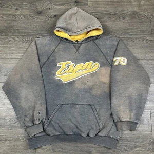 Vintage ESPN SportsCenter Sweatshirt Erwachsene XL verwaschen grau Hoodie Pullover - Bild 1 von 7