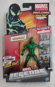 MARVEL Legends Universe SPIDER-MAN Green Black ARNIM ZOLA Series Build a Figure - Picture 1 of 10