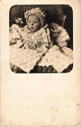 Real Photo Adorable Baby Girl Wearing Hat Postcard