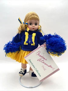 Madame Alexander Americana Collection Cheerleader Doll with Stand - Picture 1 of 4