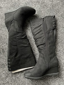 knee high boots evans
