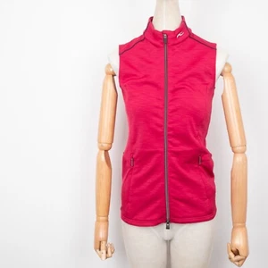 Chaleco para mujer Kjus MILENA polar cremallera completa rosa chaleco sin mangas talla 34 XS - Imagen 1 de 14