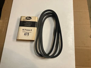 Genuine Gates Hi-Power II Belt A78 (1/2" x 80") NOT Aftermarket! - Picture 1 of 1