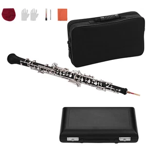 Oboe C Schlüssel Halbautomatik Style versilberte Schlüssel Kunstholz Korpus Oboe I8U6 - Bild 1 von 7