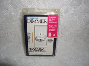 NUOVO Lutron Dimmer S-600H-WH Interruttore Luce Monopolare Dimmer Scatola Aperta - Foto 1 di 2