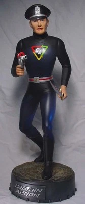 CAPTAIN ACTION MODEL / STATUE w PROFESSIONAL BUILD & PAINT Rare Moebius 1000 Pcs - Image 1 of 3