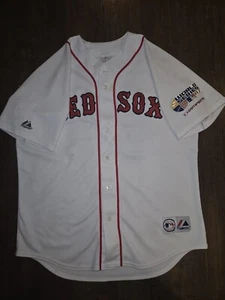 07 World Series Ortiz Boston Red Sox Authentic Majestic Jersey XL With Name - Picture 1 of 6