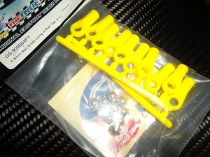 GS RACING  900004FO chappes longues jaune fluo + boulles 6.8 mm ( x10 ) - Picture 1 of 1