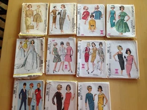 Vintage McCall's Sewing Pattern Cut, 1960-1964, Choose Your Style - Picture 1 of 23