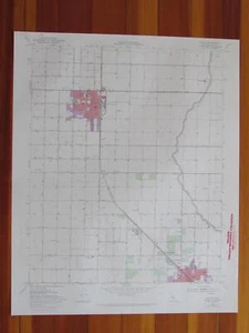 Mapa de ratón Wasco California 1970 original vintage del USGS - Imagen 1 de 1