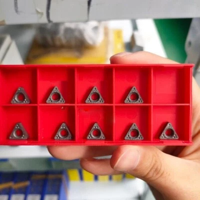 10PCS CB6918 Negative Rake Carbide Brake Lathe Bit for Ammco & Hunter Lathes Kit - Image 1 of 3