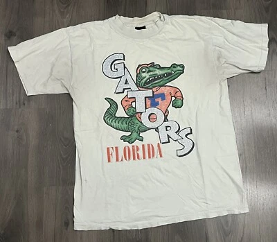 Florida Gators T Shirt Mens XL Vintage Distressed Winning Image Made USA - Image 1 of 4