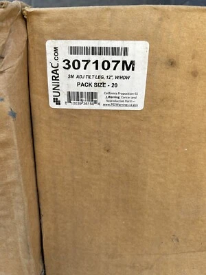 NUEVO Unirac SolarMount SM Pata Inclinable Ajustable 12" con Herrajes 307107M Solar Foto 1 de 3