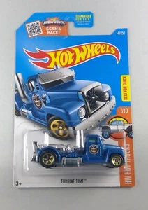 Mattel Hot Wheels HW Hot Trucks Turbine Time Blue 7/10 147/250 MISB - Picture 1 of 2