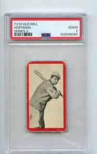 1910 T210 Old Mill Hoffman Lynchburg Showmakers Series 2 ⭐️💥🎯 PSA Graded 2 - Picture 1 of 2