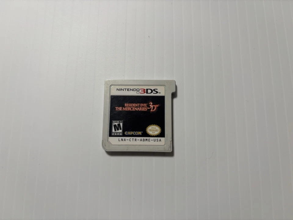 Resident Evil: The Mercenaries 3D (Nintendo 3DS, 2011) только картридж - Изображение 1 из 1
