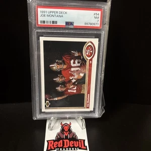 1991 Upper Deck Joe Montana #54 PSA 7 HOF - Bild 1 von 2