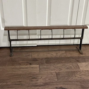 Vintage Antique General Store Butcher Paper Roll 30" Cutter Metal Wood FREE SHIP - Picture 1 of 15